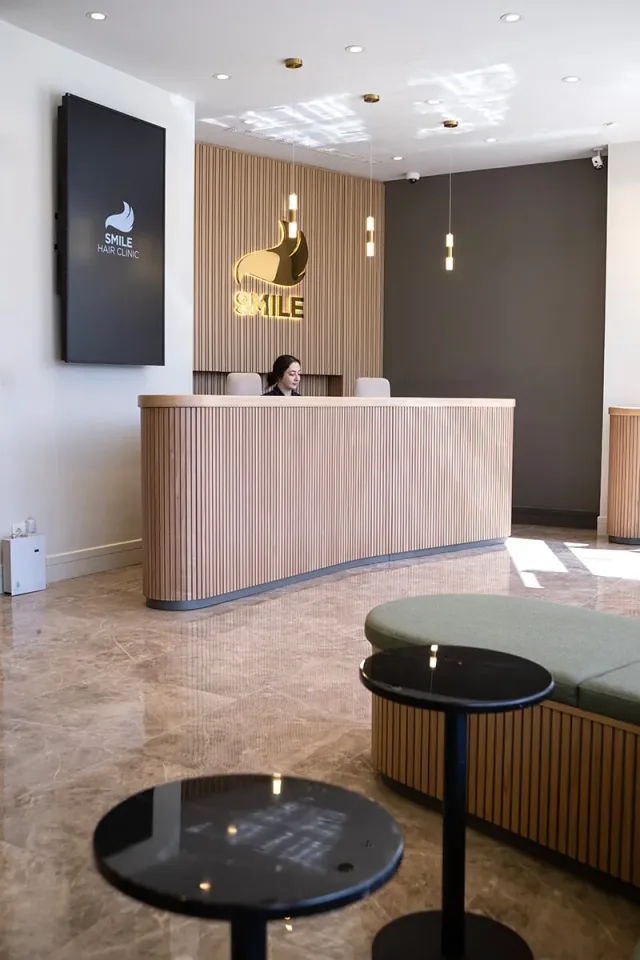 Smile Hair Clinic lounge area